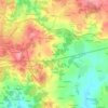 A Carballeira topographic map, elevation, terrain