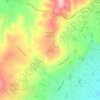 A.U.Z topographic map, elevation, terrain