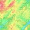 Chapel Hill topographic map, elevation, terrain