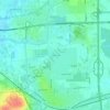 Franklin Park topographic map, elevation, terrain