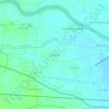 Manalur topographic map, elevation, terrain