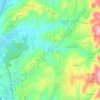 Eiras topographic map, elevation, terrain