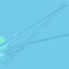 Great Belt Fixed Link topographic map, elevation, terrain