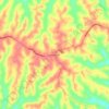 Powersville topographic map, elevation, terrain