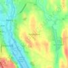 Ballyholland topographic map, elevation, terrain