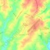 Poplar Springs topographic map, elevation, terrain