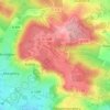 La Berchère topographic map, elevation, terrain