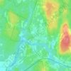 Carolina topographic map, elevation, terrain