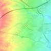 Cuayan topographic map, elevation, terrain