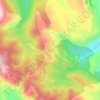 Kosmas topographic map, elevation, terrain