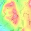 Back Hill topographic map, elevation, terrain