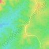 Mililingwa topographic map, elevation, terrain