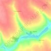 Среднерусская возвышенность topographic map, elevation, terrain