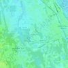 Mission City topographic map, elevation, terrain