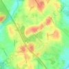 Nutting Lake topographic map, elevation, terrain