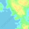 Bodskatan topographic map, elevation, terrain