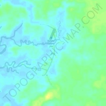 Jita topographic map, elevation, terrain