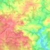 Hillview Farms topographic map, elevation, terrain