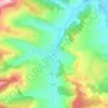 Vița topographic map, elevation, terrain