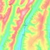 Kibaya topographic map, elevation, terrain