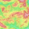 Rovte topographic map, elevation, terrain