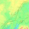 Chi Rông topographic map, elevation, terrain
