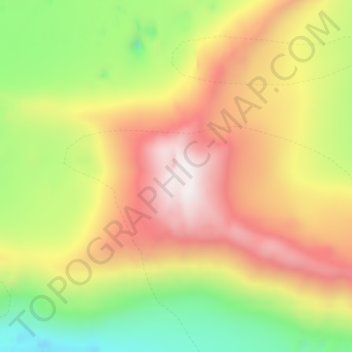 Ellsworth Mountains topographic map, elevation, terrain