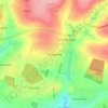 Tshepisong topographic map, elevation, terrain