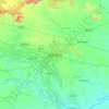 Dhanbad topographic map, elevation, terrain