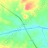 Hedwigs Hill topographic map, elevation, terrain
