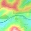 Parleys Summit topographic map, elevation, terrain