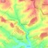 Zeringen topographic map, elevation, terrain