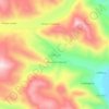 Chillihua topographic map, elevation, terrain
