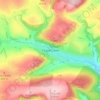 Chapel Lawn topographic map, elevation, terrain