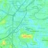 Kuruniyawatte topographic map, elevation, terrain