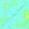 Tumbang Baraoi topographic map, elevation, terrain