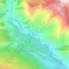 Isavarre topographic map, elevation, terrain