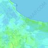 Foulerot topographic map, elevation, terrain