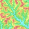 Bingamon topographic map, elevation, terrain