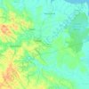Sungai Gelam topographic map, elevation, terrain