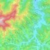 Pohorje topographic map, elevation, terrain