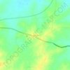 Dharamgarh topographic map, elevation, terrain