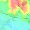 Scremby topographic map, elevation, terrain