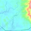 Felda Bersia topographic map, elevation, terrain