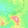 Taëz topographic map, elevation, terrain