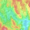 Ytre Enebakk topographic map, elevation, terrain