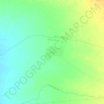 Mehrabad topographic map, elevation, terrain