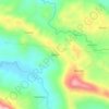 Lincoln topographic map, elevation, terrain