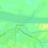 Tanjung topographic map, elevation, terrain