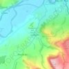 Llanigon topographic map, elevation, terrain